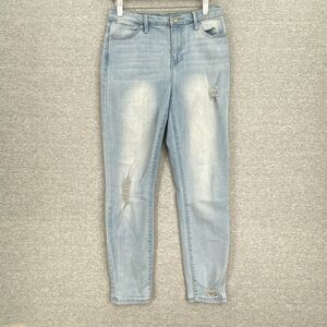 Celebrity Pink Jeans Junior 7/28 Denim High Rise Ankle Skinny Stretch Light Wash